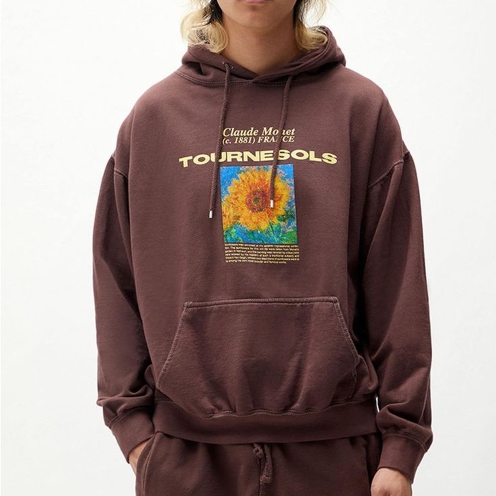 Claude Monet Pacsun Brown Men’s Hoodie
